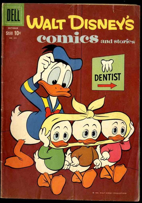 Image for WALT DISNEY'S COMICS AND STORIES VOL 21 NO 1 OCT 1960 10C