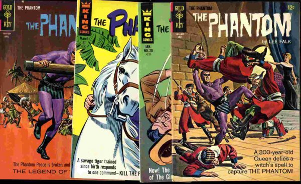 Image for THE PHANTOM 16, 17, 20, 21 4 ISSUES 1966-7 .12c