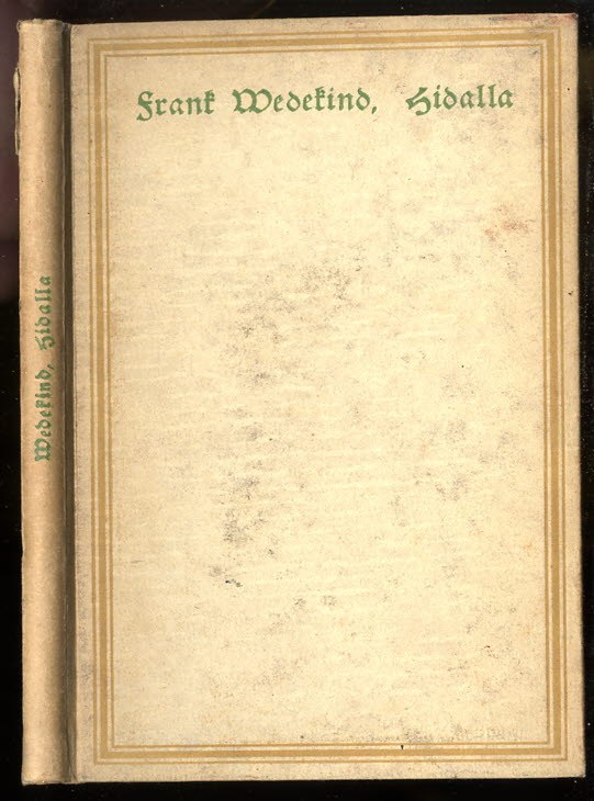 Image for HIDALLA SCHAUFPIEL IN FUNF UKTEN