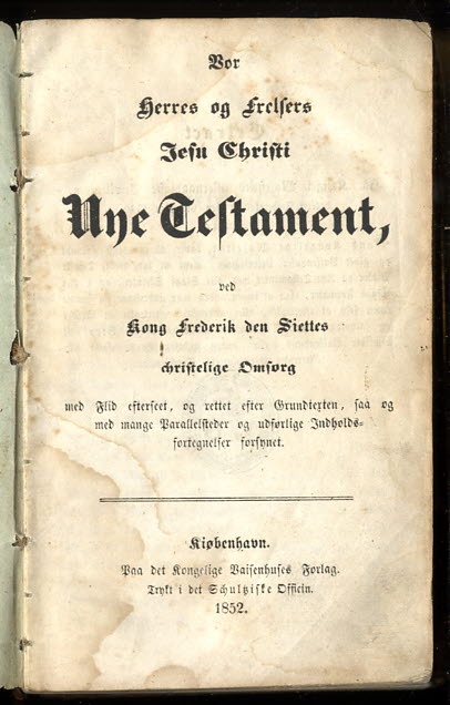 Image for NYE TESTAMENT