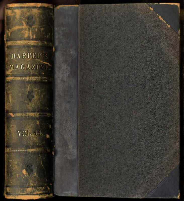 Image for HARPERS NEW MONTHLY MAGAZINE (VOLUME XLIV) DECEMBER 1871 TO MAY 1872