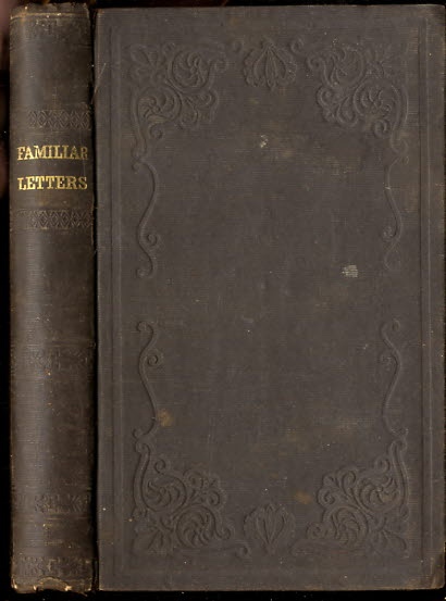 Image for FAMILIAR LETTERS OF ANN WILLSON