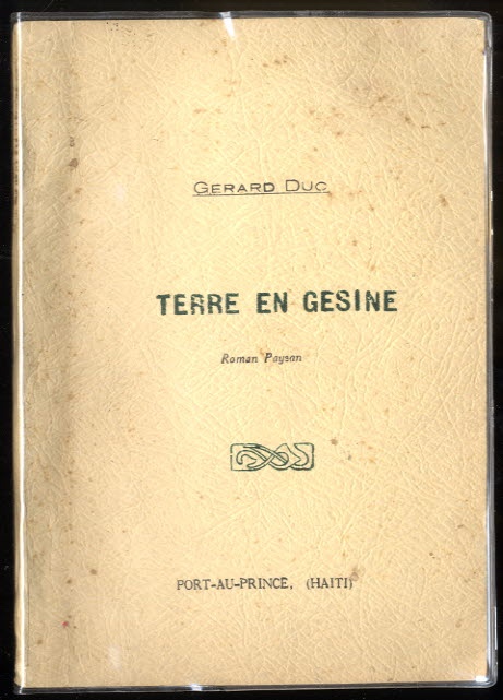 Image for TERRE EN GESINE; ROMAN PAYSAN.