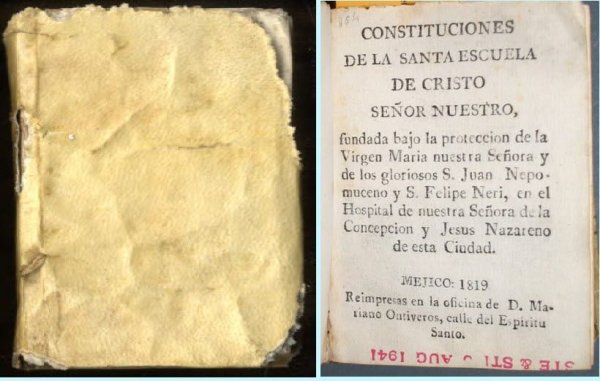 CONSTITUCIONES DE LA CONGREGACION Y ESCUELA DE NUESTRO EN EL HOSPITAL DE NUESTRA SENORA DE LA CONCEPCION Y JESUS NAZARENO DE ESTA CIUDAD Image for CONSTITUCIONES DE LA CONGREGACION Y ESCUELA DE NUESTRO EN EL HOSPITAL DE NUESTRA SENORA DE LA CONCEPCION Y JESUS NAZARENO DE ESTA CIUDAD