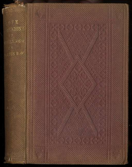 Image for SWEDENBORG : A BIOGRAPHY AND AN EXPOSITION.