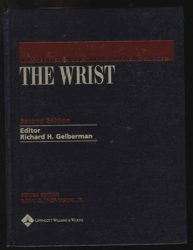 Image for MASTER TECHNIQUES IN ORTHOPAEDIC SURGERY THE WRIST