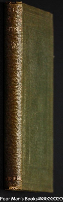 Image for NOTES FROM THE LETTERS OF THOMAS MOORE TO HIS MUSIC PUBLISHER, JAMES POWER (THE PUBLICATION OF WHICH WERE SUPPRESSED IN LONDON) WITH AN INTRODUCTORY LETTER FROM THOMAS CROFTON CROKER