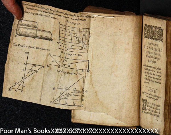 Image for LES NOUVELLES PENSEES DE GALILEI, MATHEMATICIEN ET INGENIEUR DU DUC DE FLORENCE.