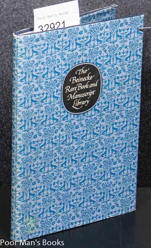 Image for THE BEINECKE RARE BOOK AND MANUSCRIPT LIBRARY: A GUIDE TO ITS COLLECTIONS. (1974).