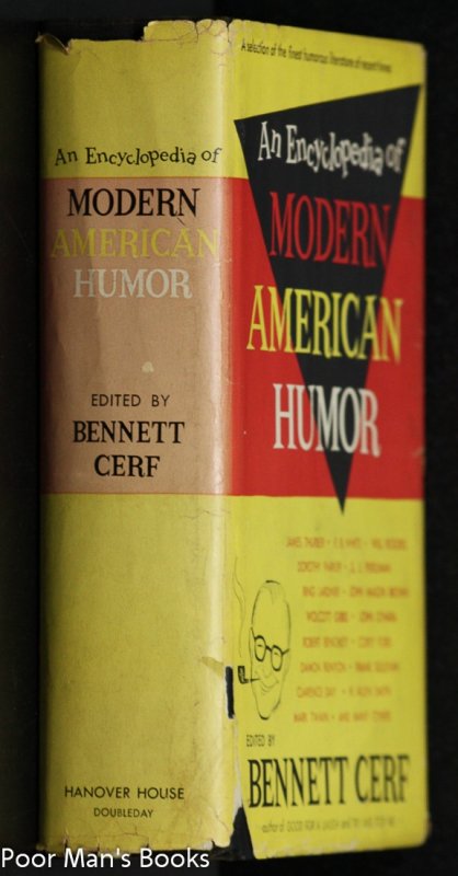 An Encyclopedia Of Modern American Humor Signed By Bennet Cerf Image for An Encyclopedia Of Modern American Humor Signed By Bennet Cerf
