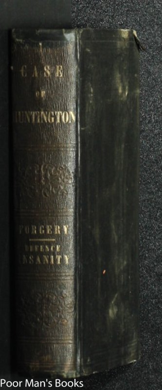 Image for Trial Of Charles B. Huntington For Forgery