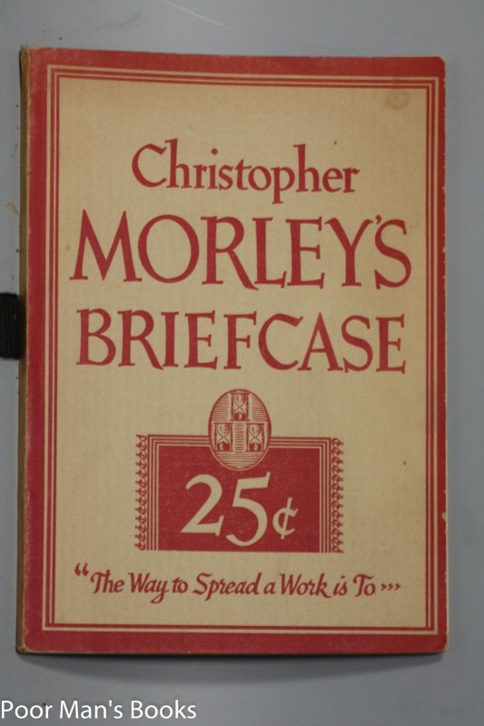 Image for CHRISTOPHER MORLEY'S BRIEFCASE