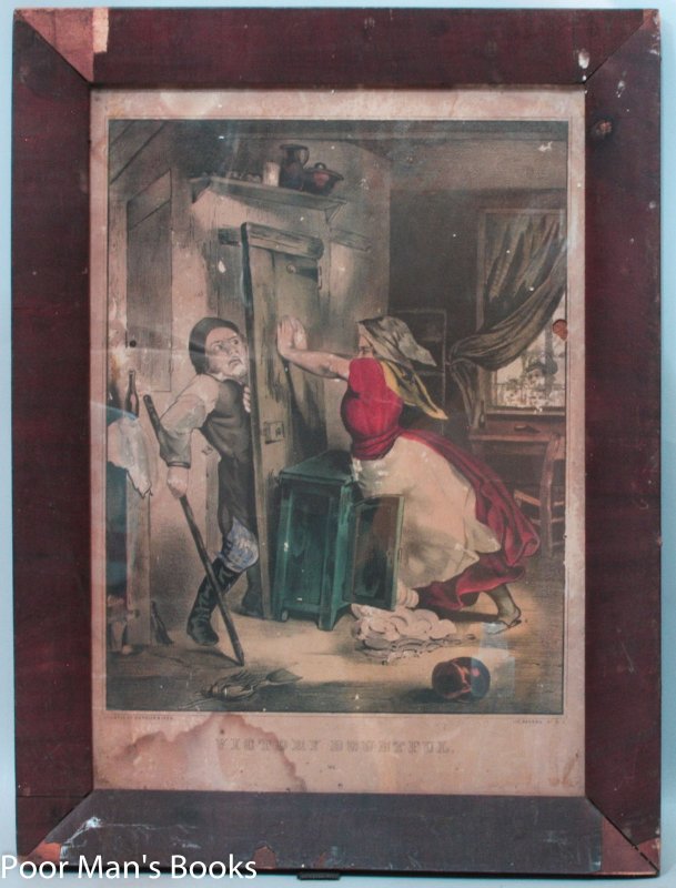 LITHOGRAPH IN ORIGINAL FRAME, "VICTORY DOUBTFUL" Image for LITHOGRAPH IN ORIGINAL FRAME, "VICTORY DOUBTFUL"