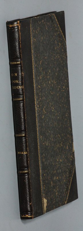 Image for ON BOOKBINDINGS, ANCIENT AND MODERN : ABRIDGED FROM THE WORK EDITED BY JOSEPH CUNDALL.