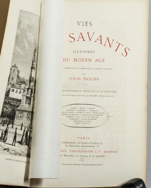Image for VIES DES SAVANTS ILLUSTRÉS DU MOYEN AGE.