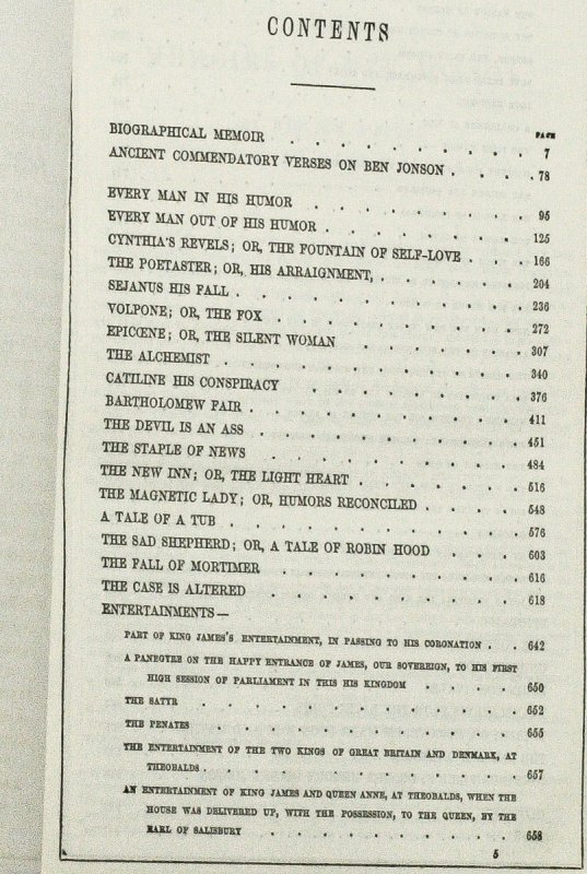 Image for THE WORKS OF BEN JOHNSON. WITH A BIOGRAPHICAL MEMOIR BY WILLIAM GIFFORD. A NEW EDITION.