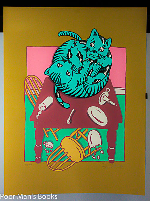 Image for THE MOTHER GOOSE COLLECTION OF SIX LIMITED EDITION PRINTS: "MOTHER GOOSE"--MAURICE SENDAK; "TARTS"--BARRY MOSER; "AROUND THE GREEN GRAVEL"--CHRIS VAN ALLSBURG; "THE KILKENNY CATS"--SEYMOUR CHWAST; "THE CAT AND THE FIDDLE"--DANIEL PELVIN
