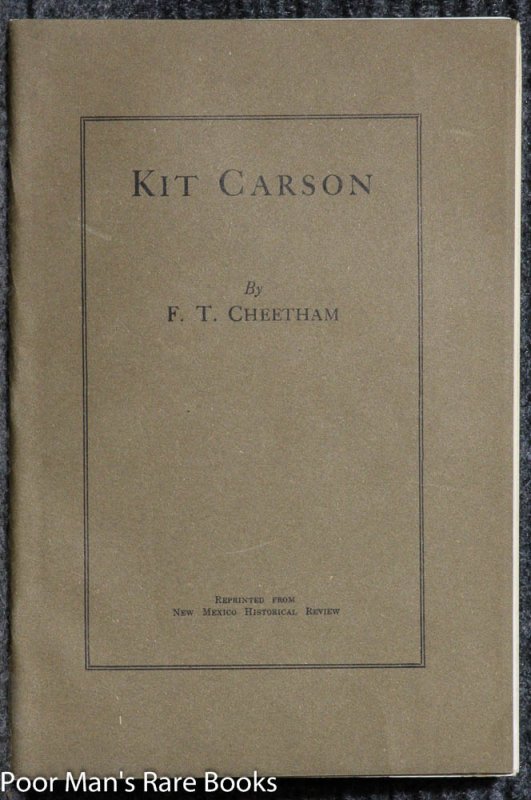 Image for KIT CARSON