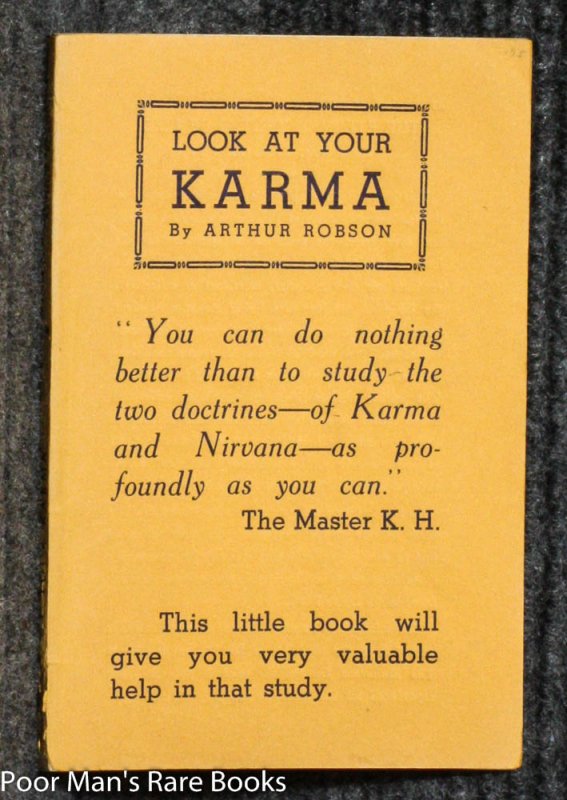 Image for LOOK AT YOUR KARMA