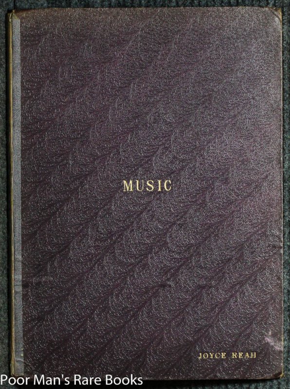 Image for VOLUME OF SHEET MUSIC FROM THE 1800'S