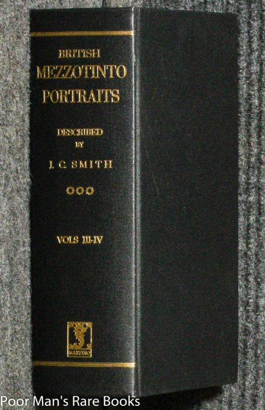 Image for BRITISH MEZZOTINTO PORTRAITS. 4 VOLS IN TWO