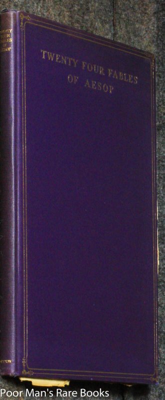Image for TWENTY FOUR FABLES OF AESOP AND OTHER EMINENT MYTHOLOGISTS