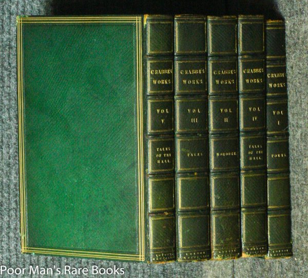 Image for THE WORKS OF THE REV. GEORGE CRABBE. IN FIVE VOLUMES.