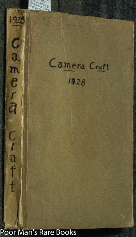 Image for CAMERA CRAFT. A PHOTOGRAPHIC MONTHLY. VOLUME XXXV JAN TO DEC 1928