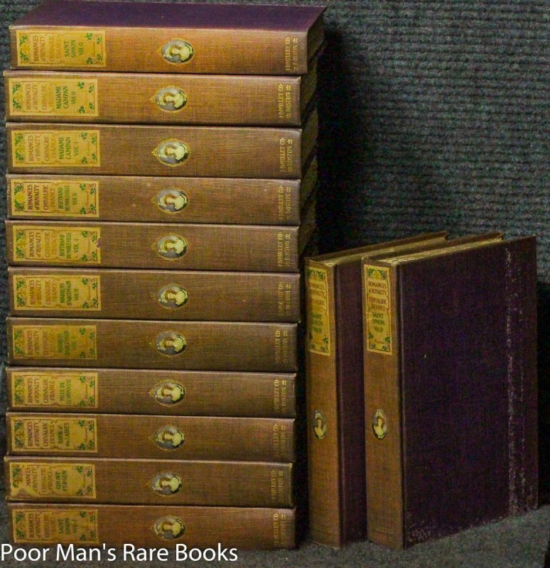 Image for Romances Of Royalty: Dramas And Tragedies Of Chivalric France - Marie Antoinette Edition (13 Volumes Ct)