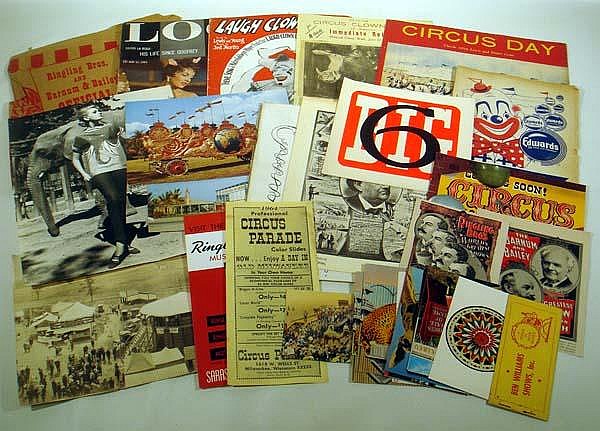Image for Original Vintage & Antique Circus Ephemera & Magazines