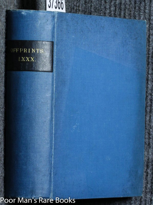 Image for 6 Egyptian Offprints In Bound Volume Earlier 20th Century