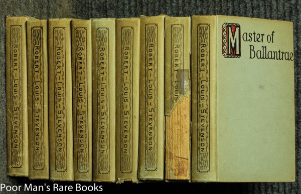Image for 9 Volumes Of Robert Louis Stevenson