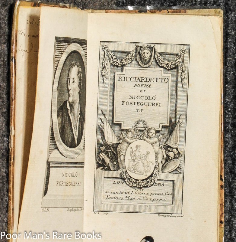 Image for Ricciardetto Poema