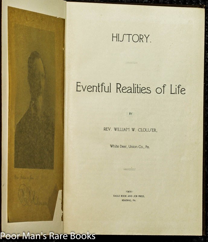 Image for History. Eventful Realities Of Life.