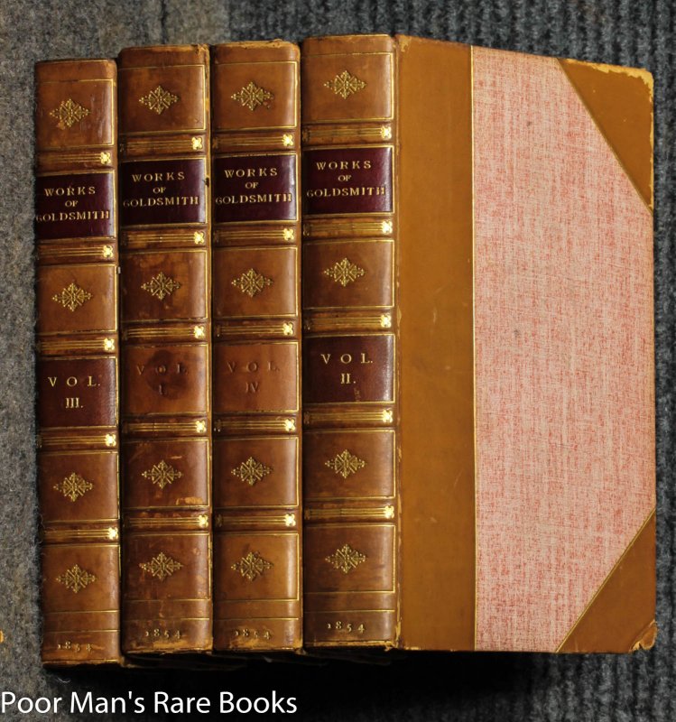 Image for Goldsmith (oliver) The Works Of, 4 Vol Ct