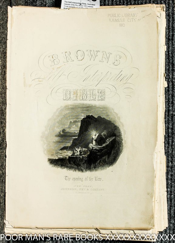 Image for The Self-interpreting Bible, Ilustrated Leaves Only