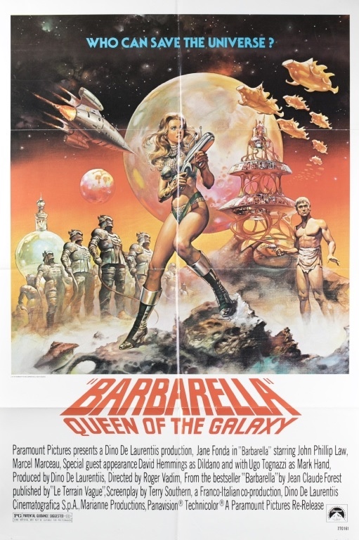 Image for Barbarella: Queen Of The Galaxy. ( Movie Poster, One-sheet 41" X 27" LBC