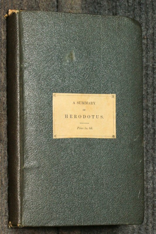Image for A Summary Of Herodotus