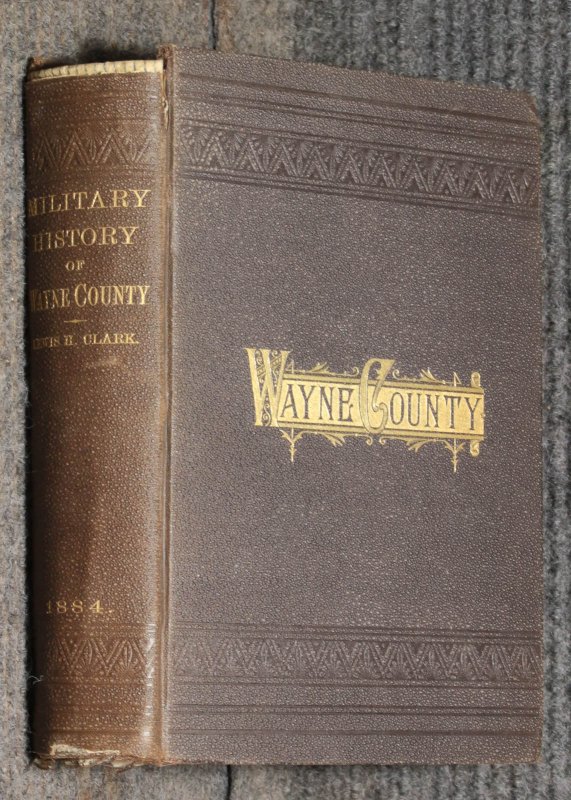 Image for Military History Wayne County N. Y. The County In The Civil War