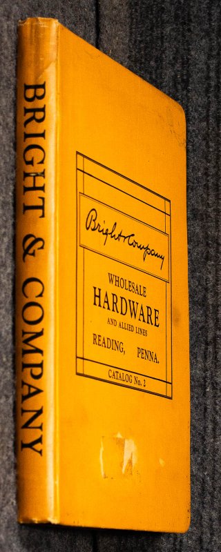 Image for Bright And Company Wholesale Hardware And Allied Lines Catalog #2