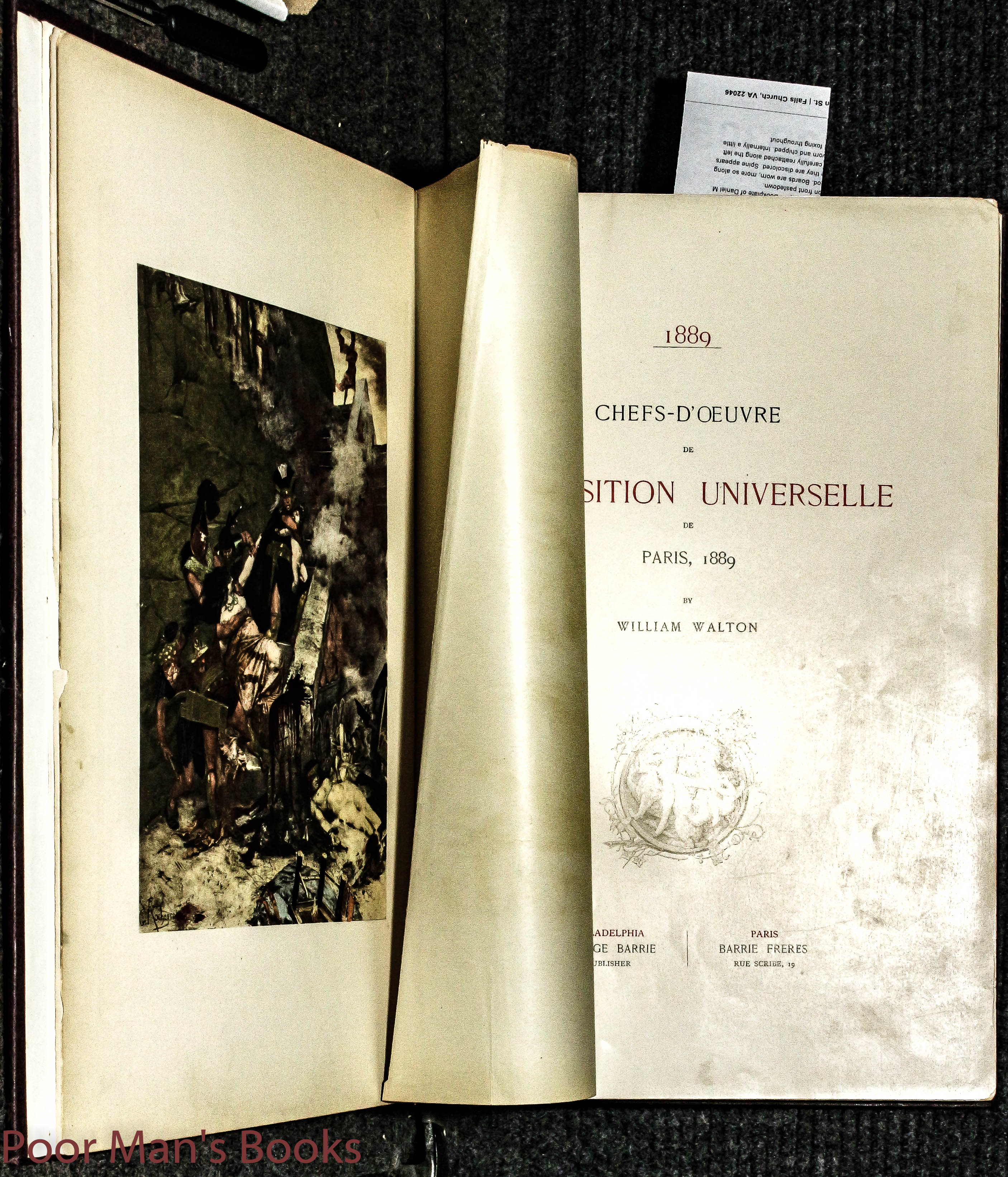 Image for D'oeuvre De L'exposition Universelle De Paris, 1889 Award Winning Limited Deluxe Edition