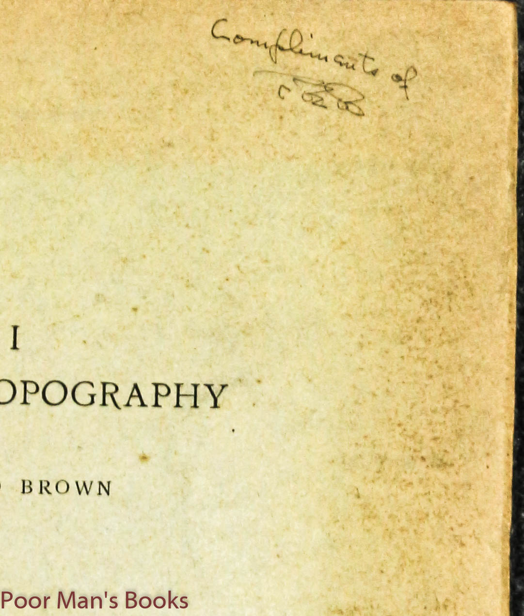 Image for Cosa I History And Topography 1951 Presentation Copy Signed