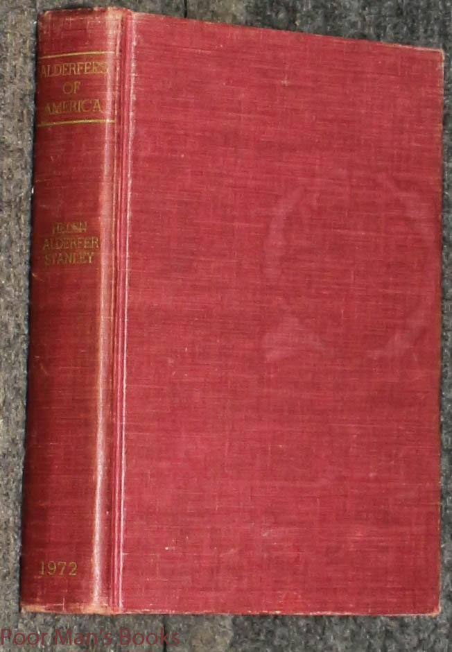 Image for Alderfers Of America History And Genealogy