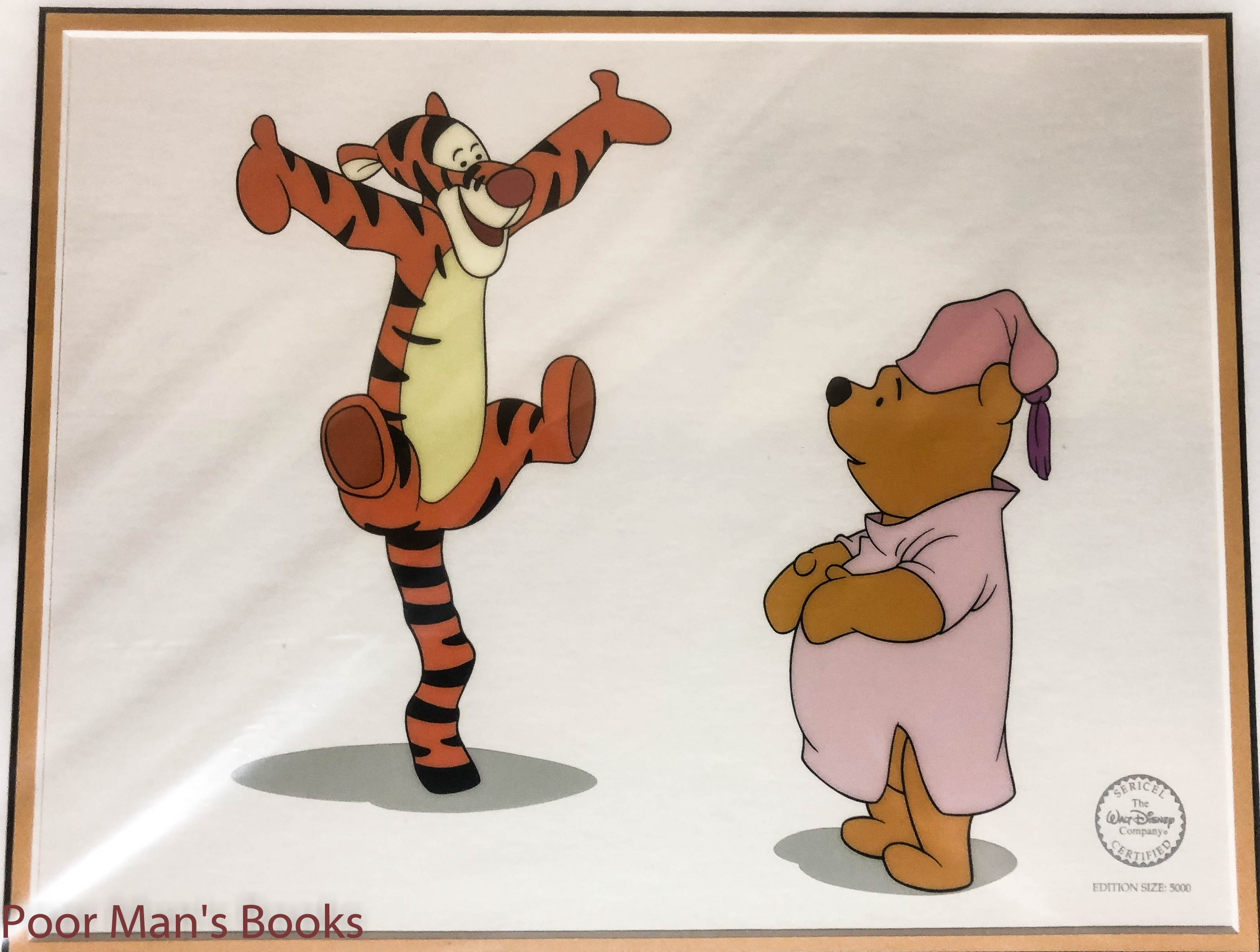 [ Disney] Limited Edition Sericel. Bouncing Back To Bed, From Scene 217