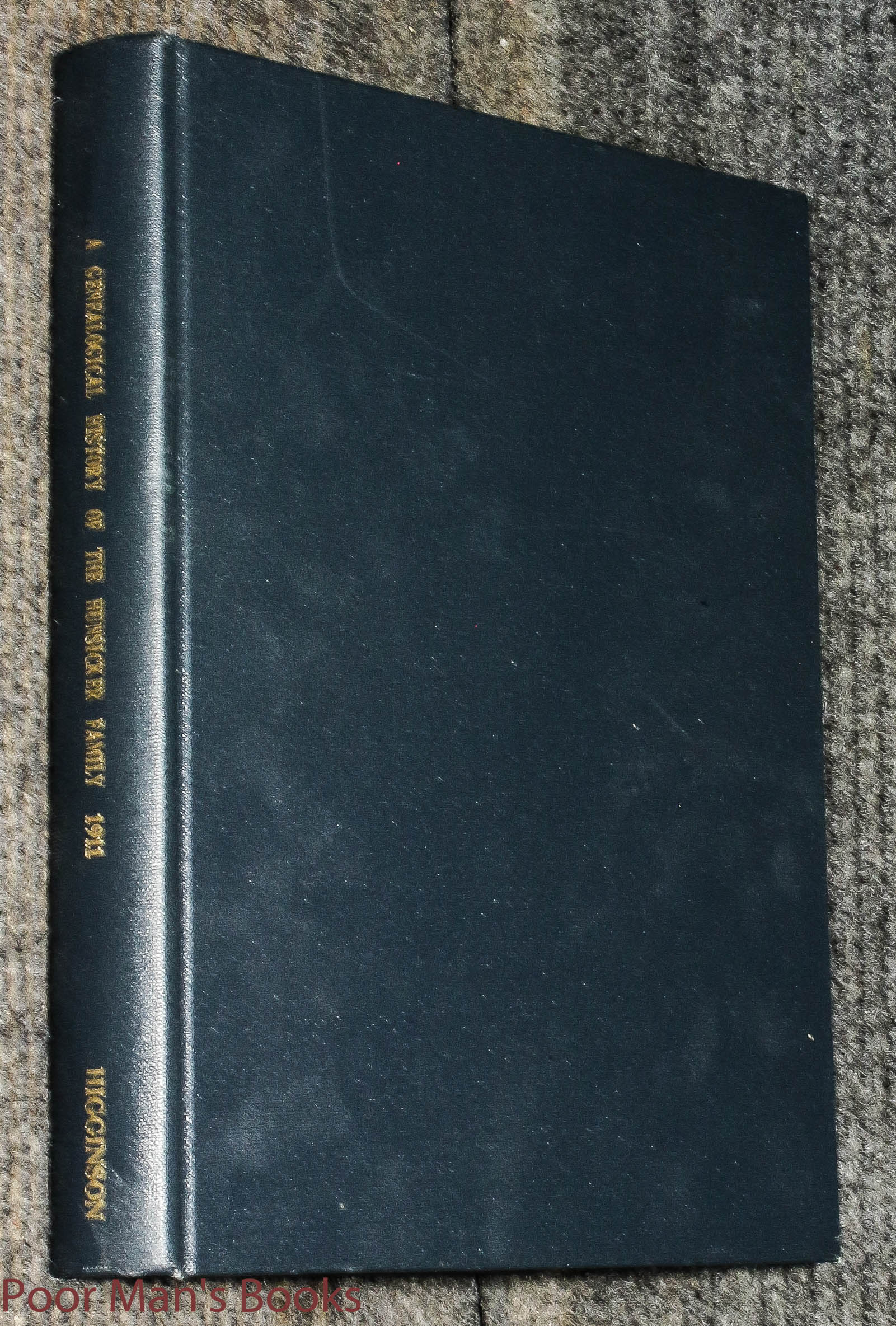 Image for A Genaeolgical Record Of The Hunsicker Family 1911