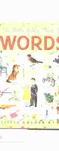 Image for THE LITTLE GOLDEN BOOK OF WORDS