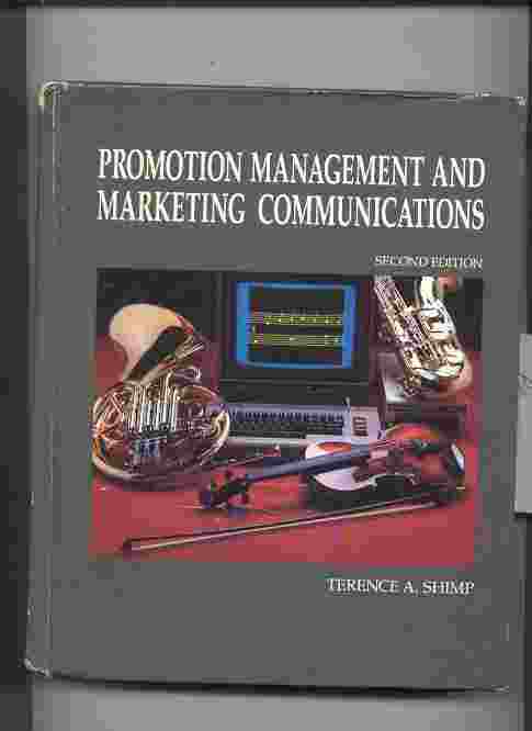 Image for PROMOTION MANAGEMENT AND MARKETING COMMUNICATIONS