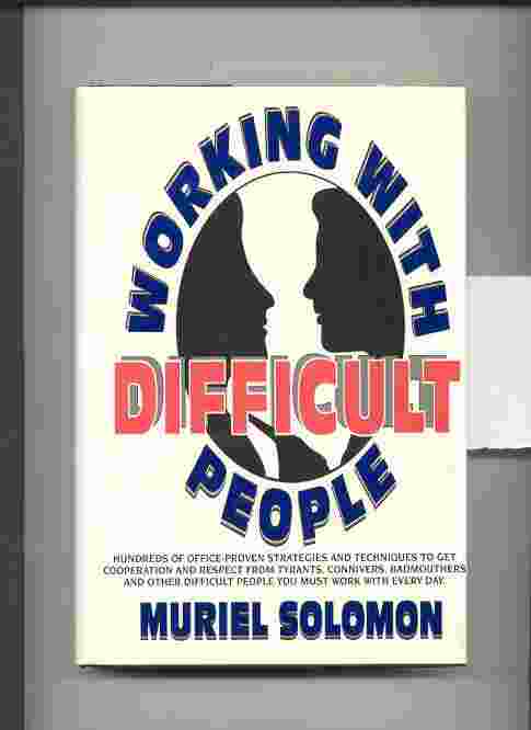 Image for WORKING WITH DIFFICULT PEOPLE