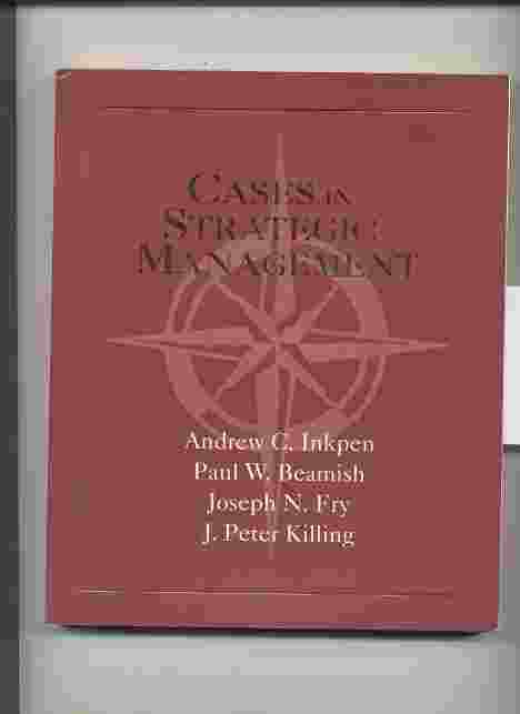 Image for CASES IN STRATEGIC MANAGEMENT