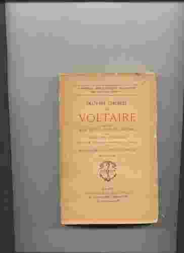 Image for OEUVRES CHOISIES DE VOLTAIRE Publiees Avec Preface, Notes Et Variantes